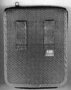 Фото 4. Черная капроновая сумка, вид сзади. 